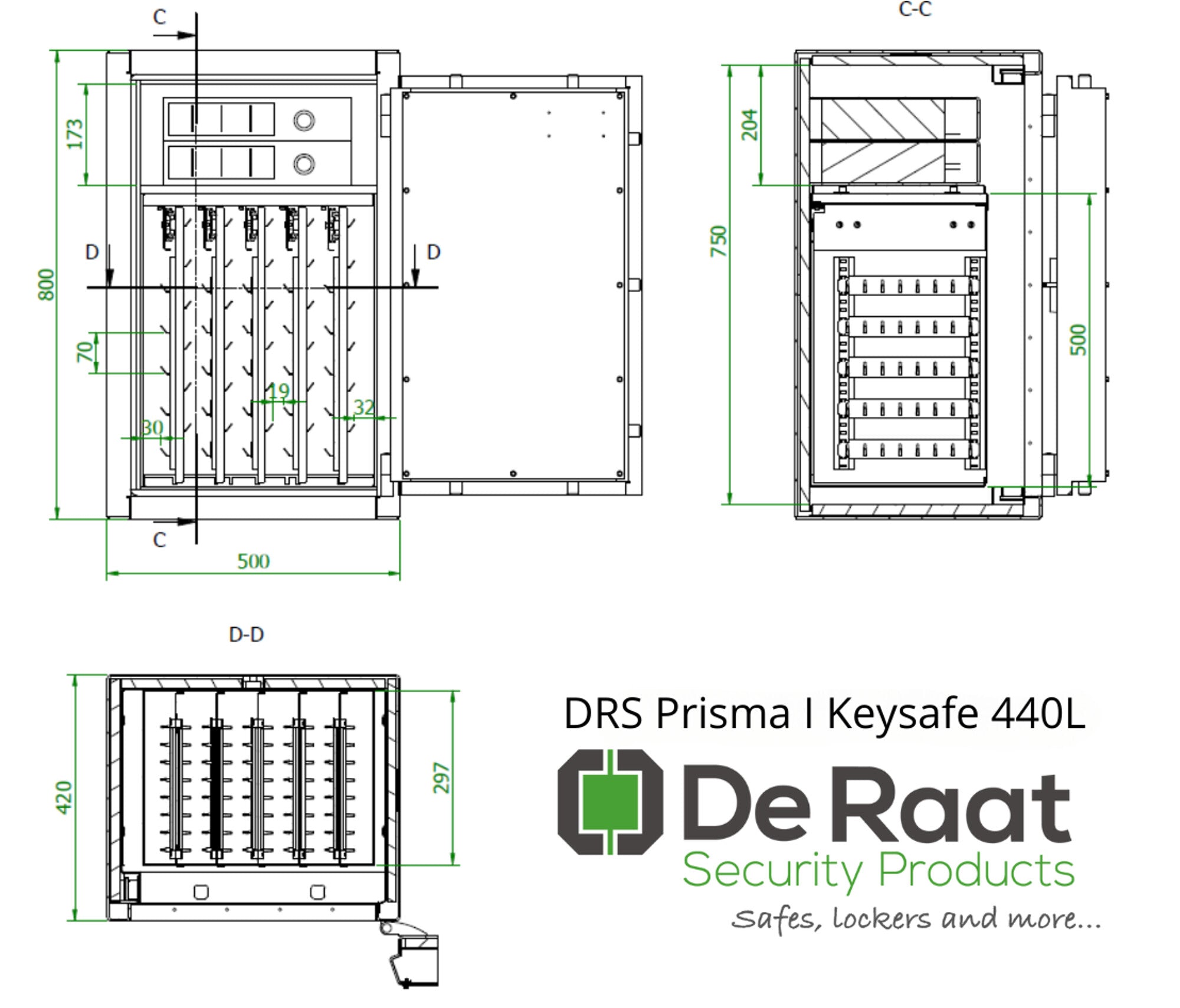 DRS Prisma I Keysafe 440L