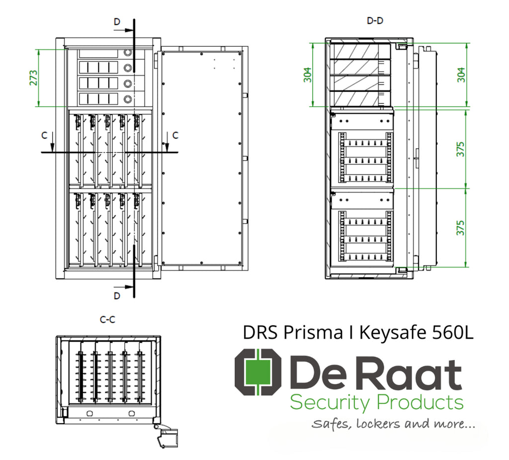 DRS Prisma I Keysafe 560 L